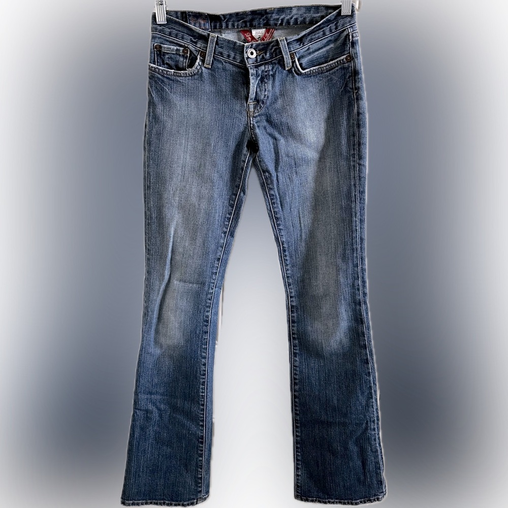 LUCKY BRAND Women's Low-rise Boot-cut Blue Jeans